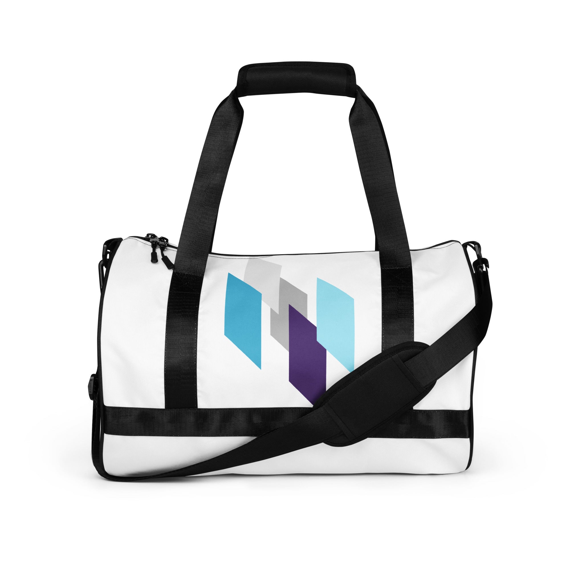 All-over print gym duffel bag Default Title