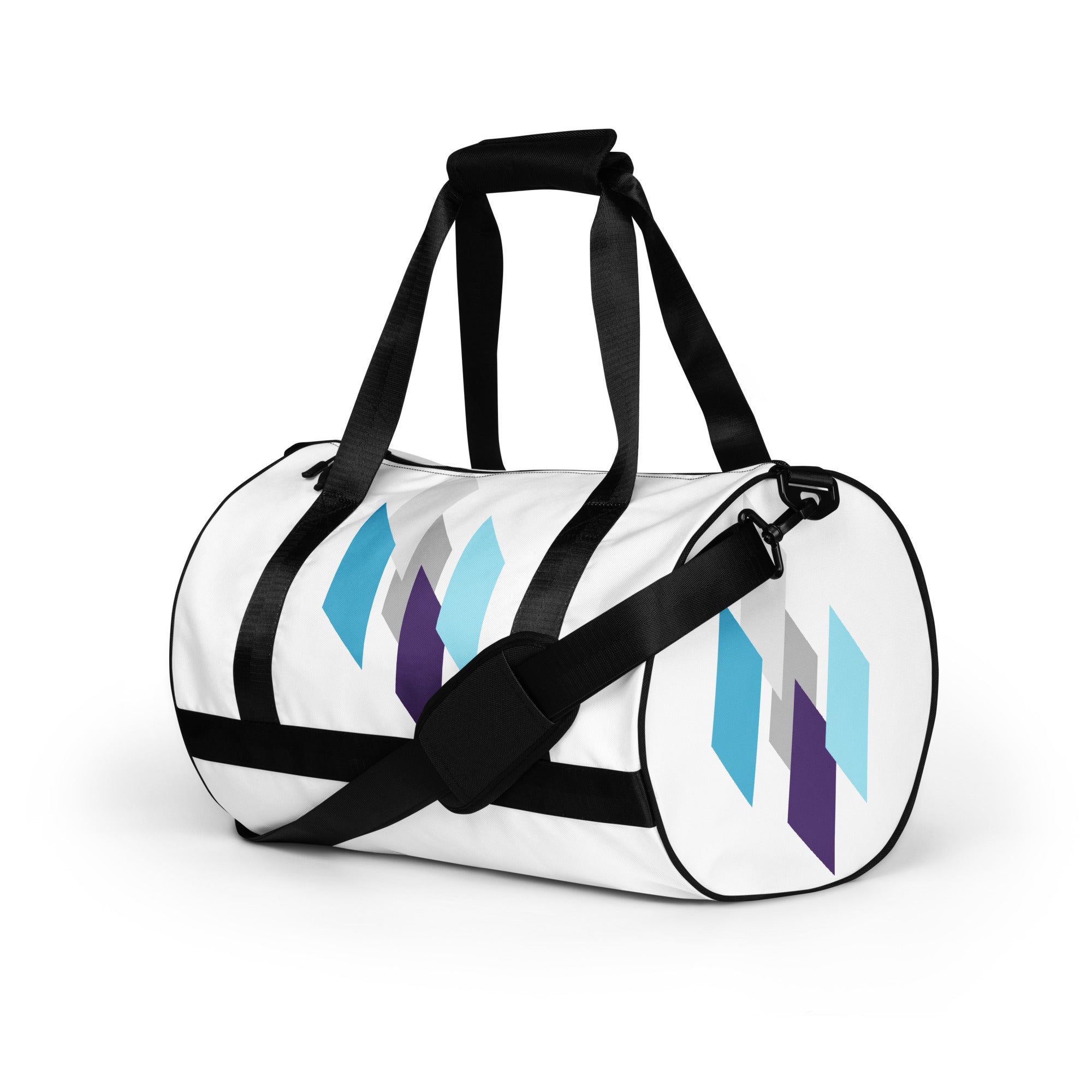 All-over print gym duffel bag