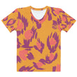 All-Over Print Women’s Cotton Crew Neck T-Shirt