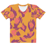 All-Over Print Women’s Cotton Crew Neck T-Shirt