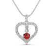 TRYNDI Infinity Birthstone Necklace