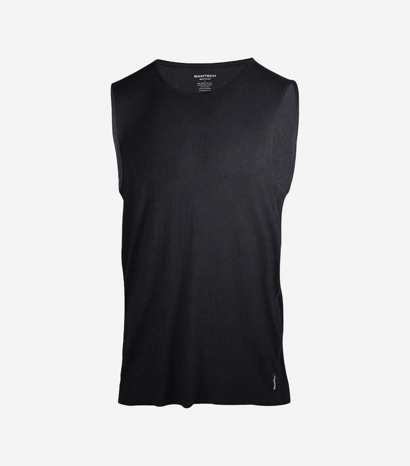 Bamboo Aerotech Tank - Black Black