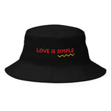 Bucket Hat I Big Accessories BX003 with Custom Embroidery Design