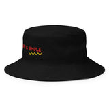 Bucket Hat I Big Accessories BX003 with Custom Embroidery Design Black