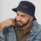 Bucket Hat I Big Accessories BX003 with Custom Embroidery Design