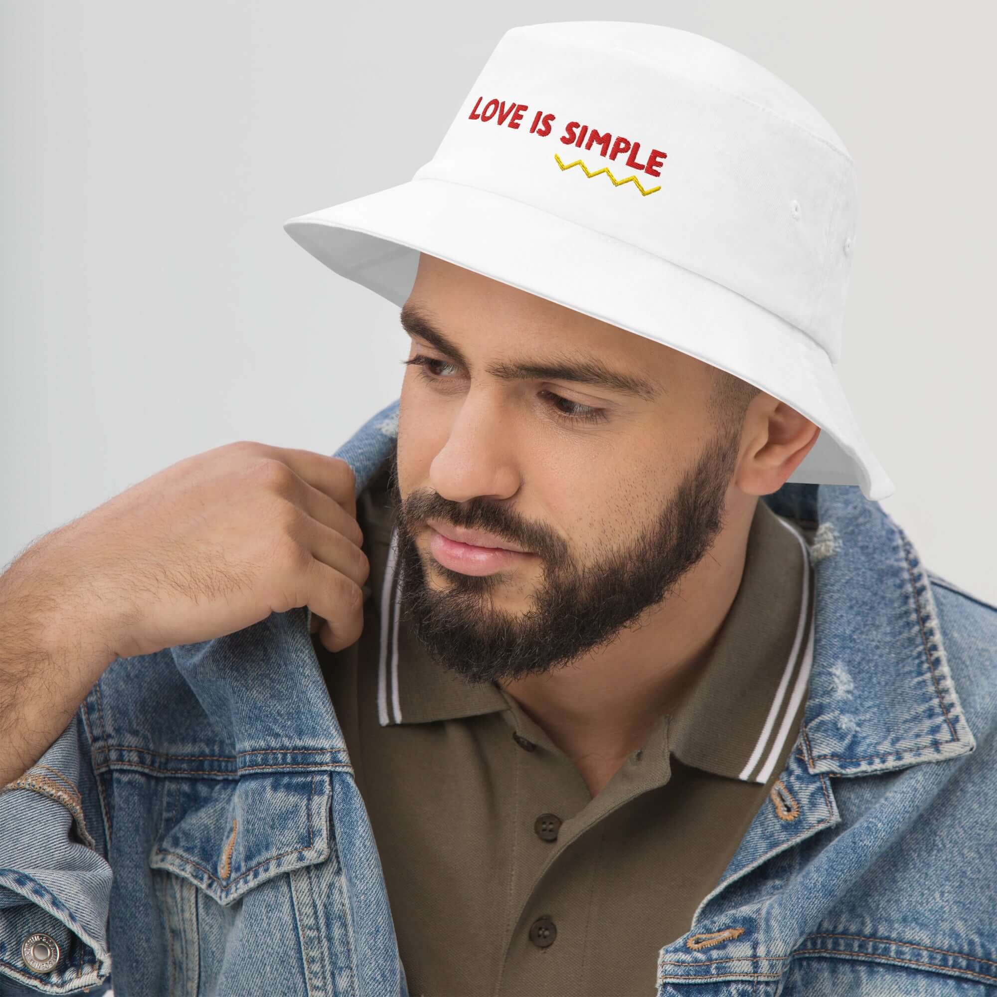 Bucket Hat I Big Accessories BX003 with Custom Embroidery Design