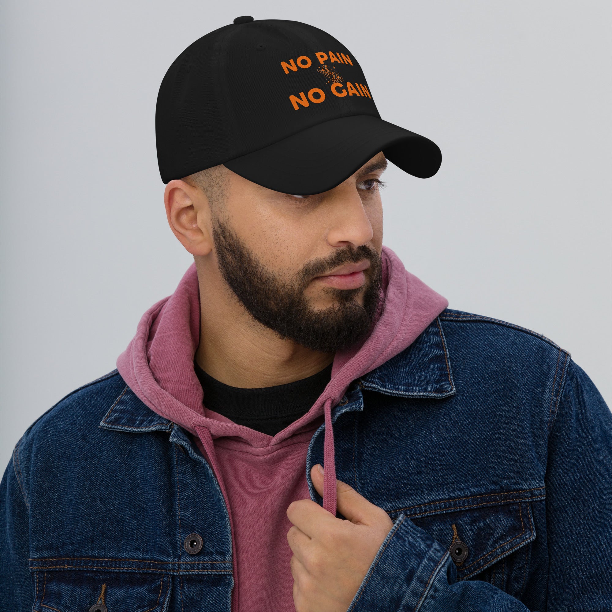 Dad hat with custom print design
