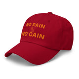 Dad hat with custom print design