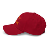 Dad hat with custom print design