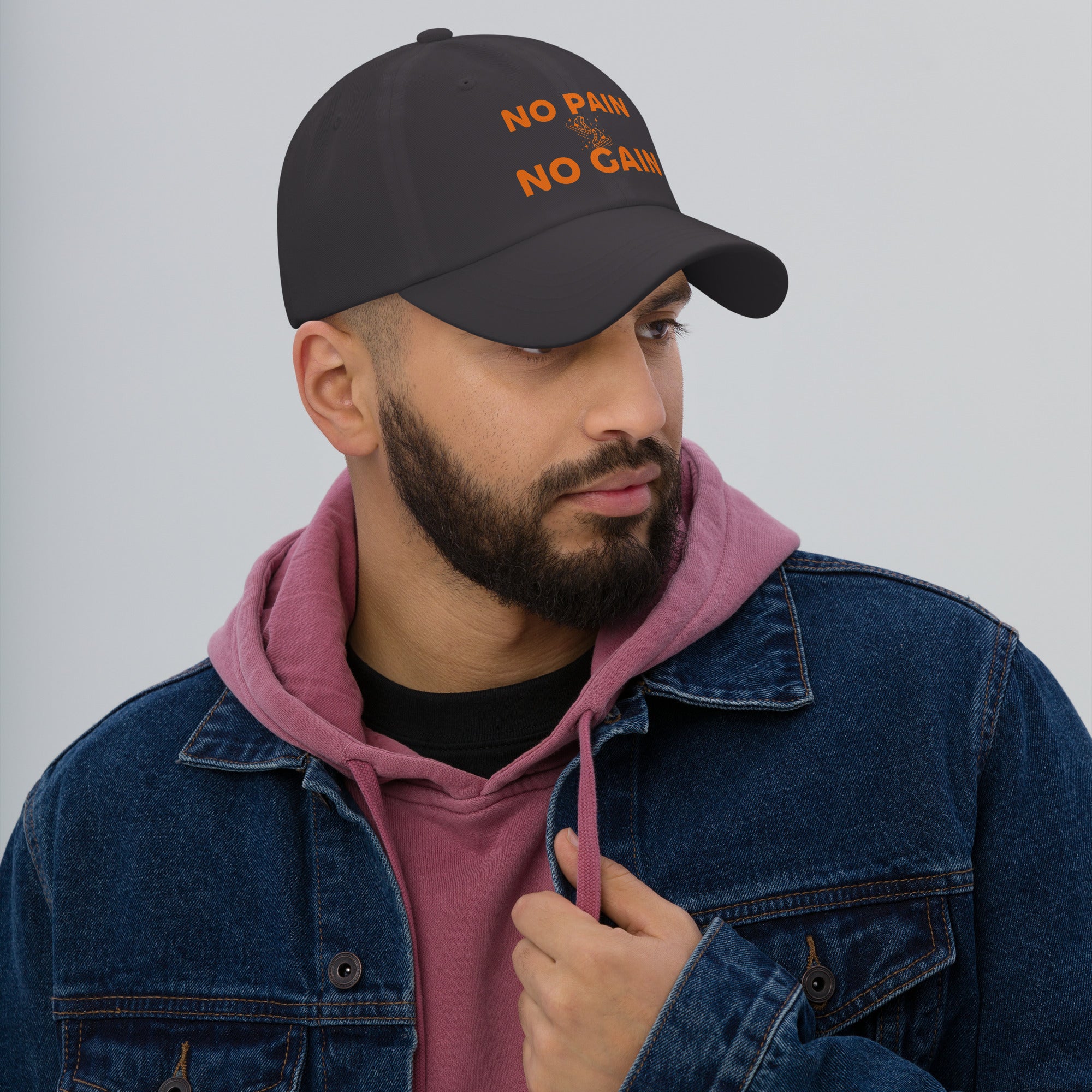 Dad hat with custom print design