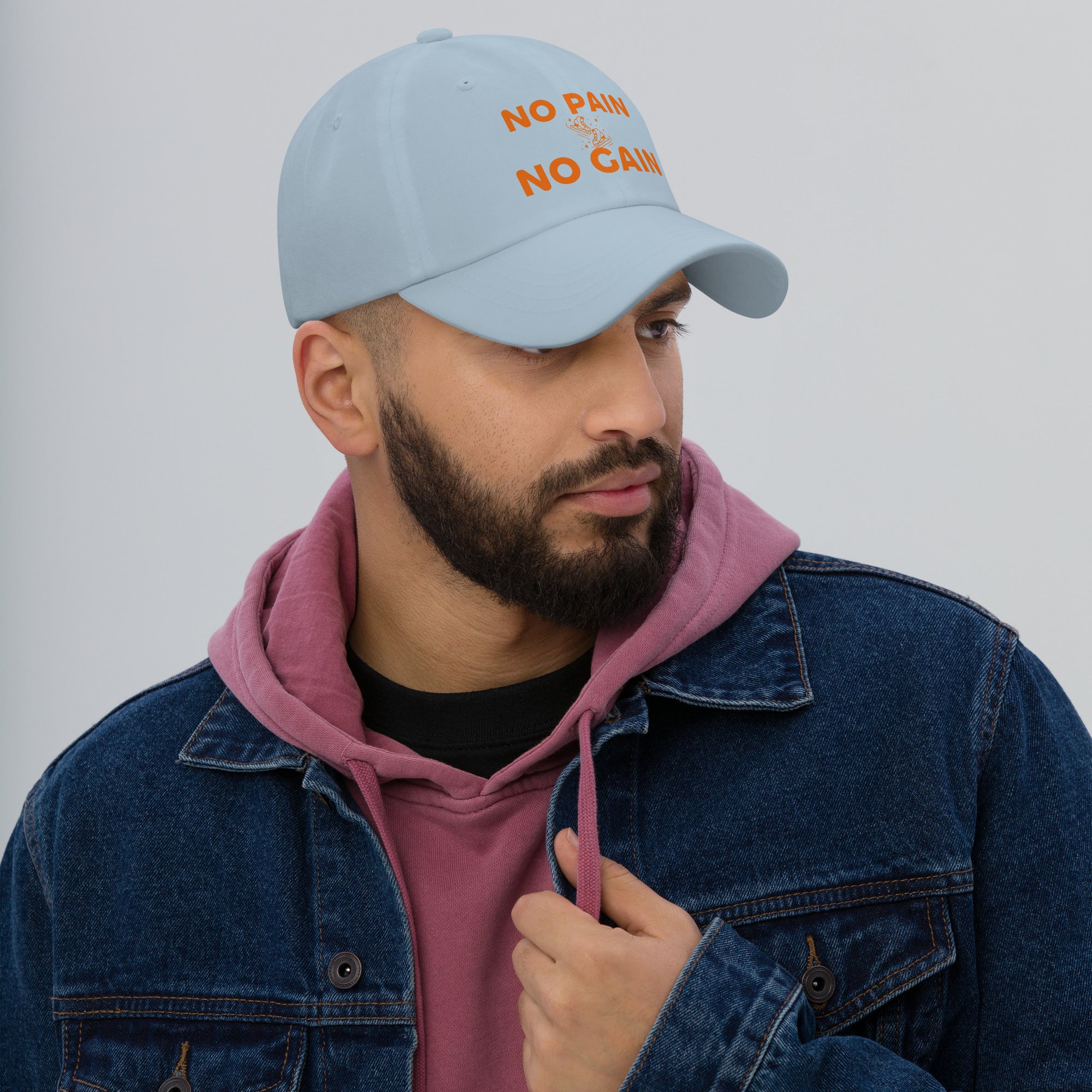 Dad hat with custom print design