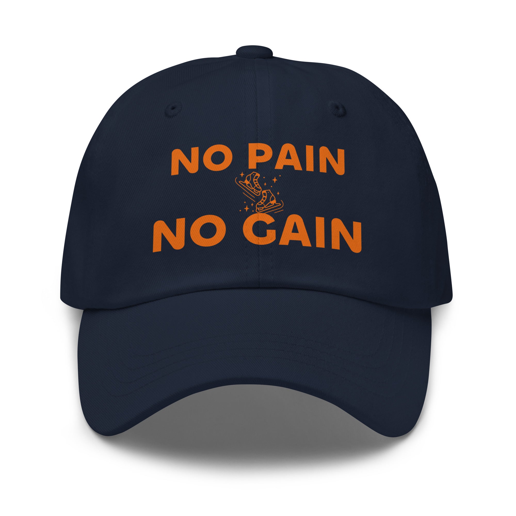 Dad hat with custom print design Navy