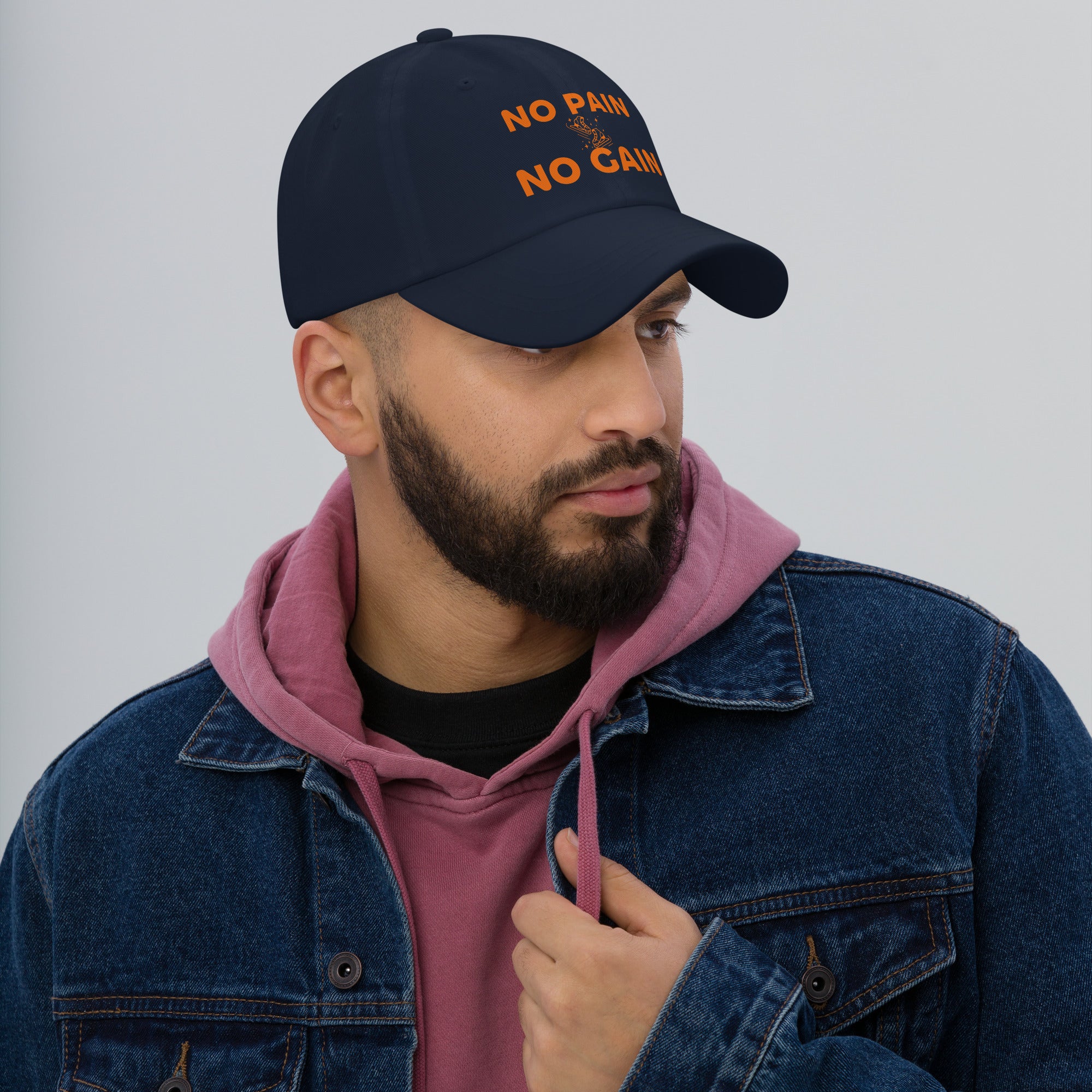 Dad hat with custom print design