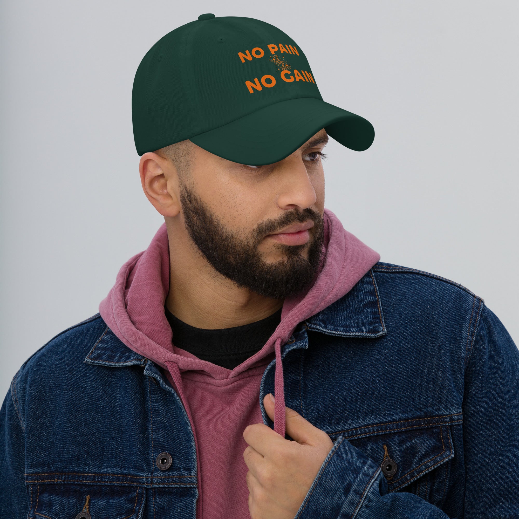 Dad hat with custom print design