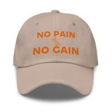 Dad hat with custom print design Stone