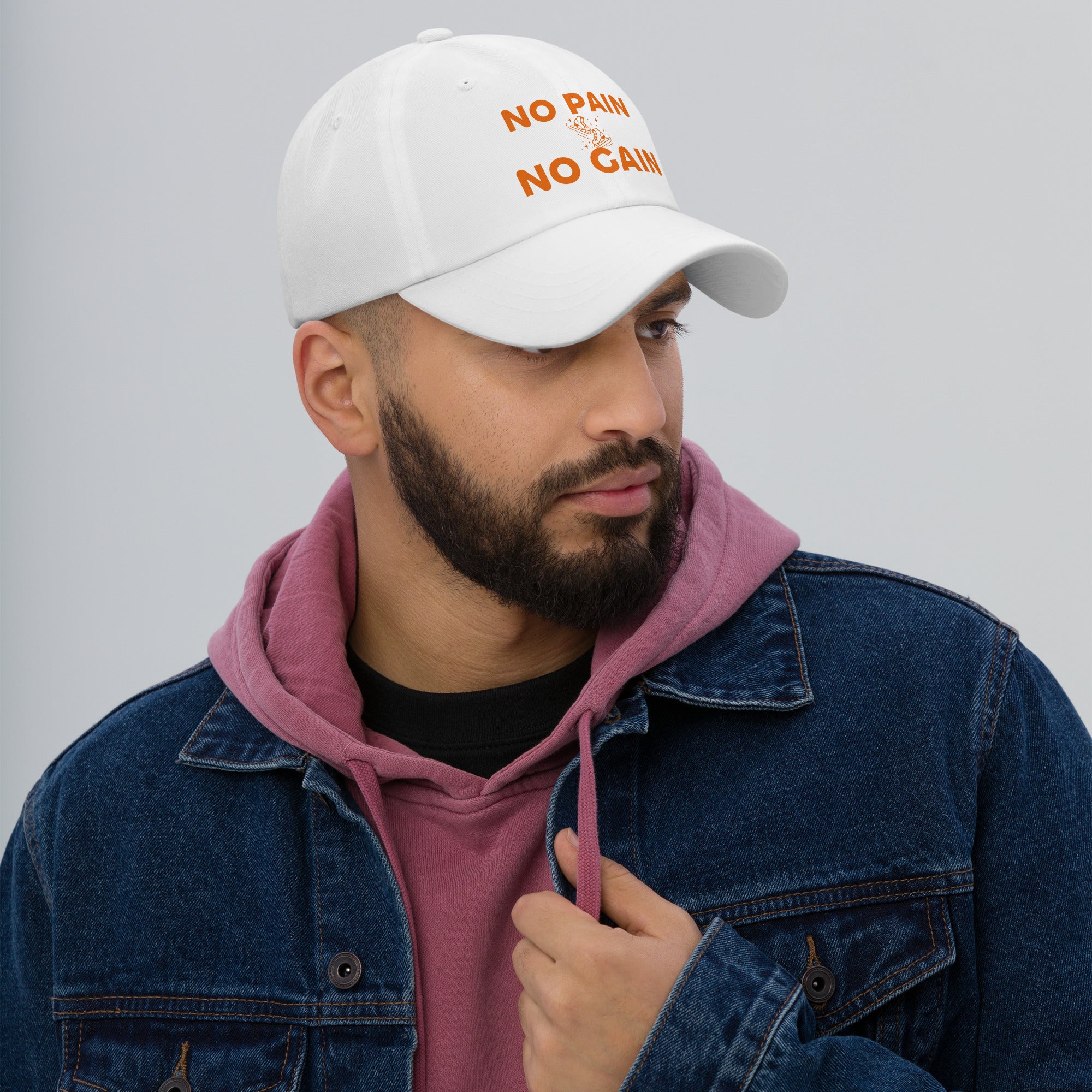 Dad hat with custom print design