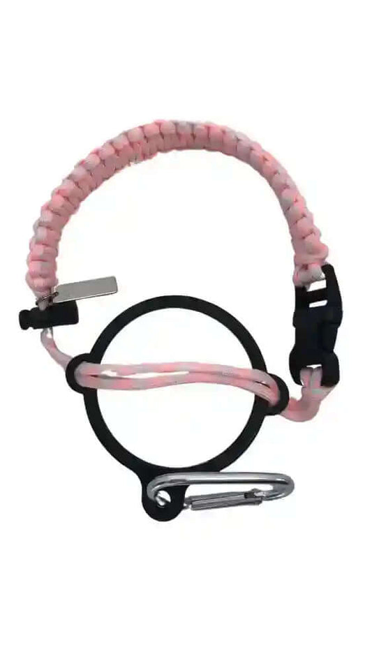 COLDEST Glowie Paracords Glowie Pink + White