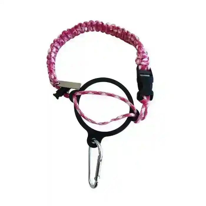 Coldest Paracord Handle Pink Diamond