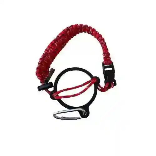 Coldest Paracord Handle SantaRed