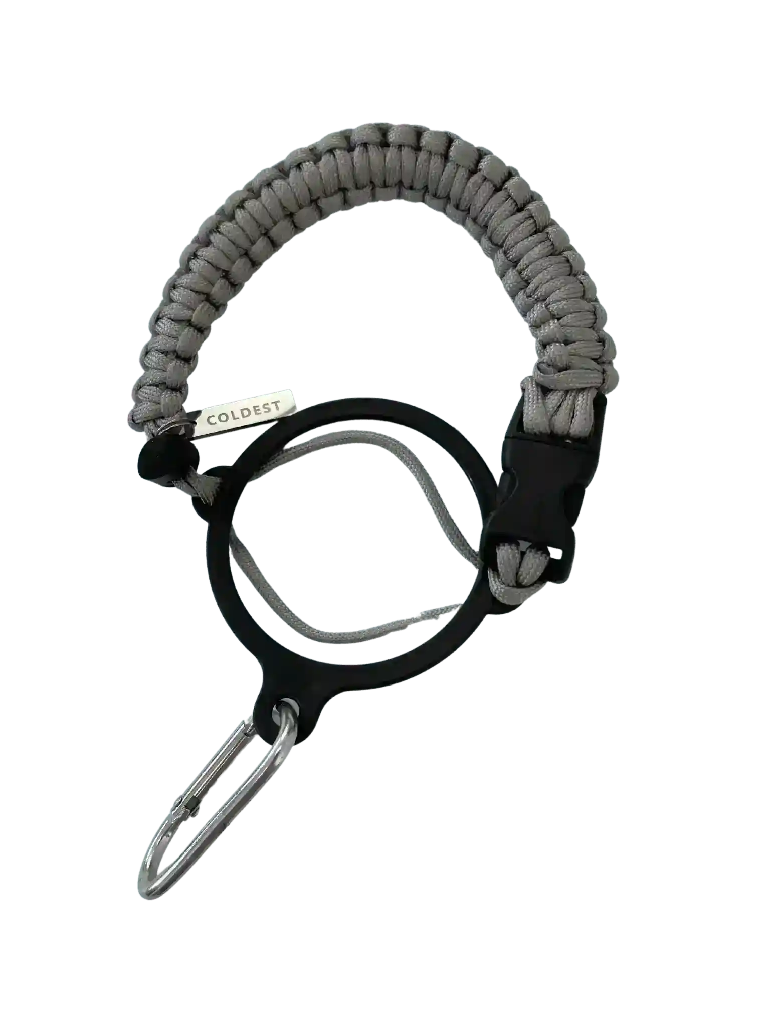 Coldest Paracord Handle Silver Ice
