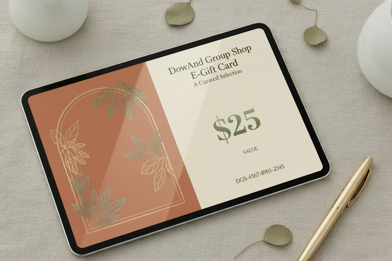 DowAnd Group Shop E-Gift Card $25.00