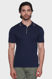 The Mercerized Cotton Polo (Navy)