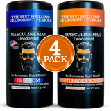 ALPHA SAVER PACK (4 DEODORANTS) FREEDOM + BOOTLEGGER BOURBON (2+2 Deodorants)