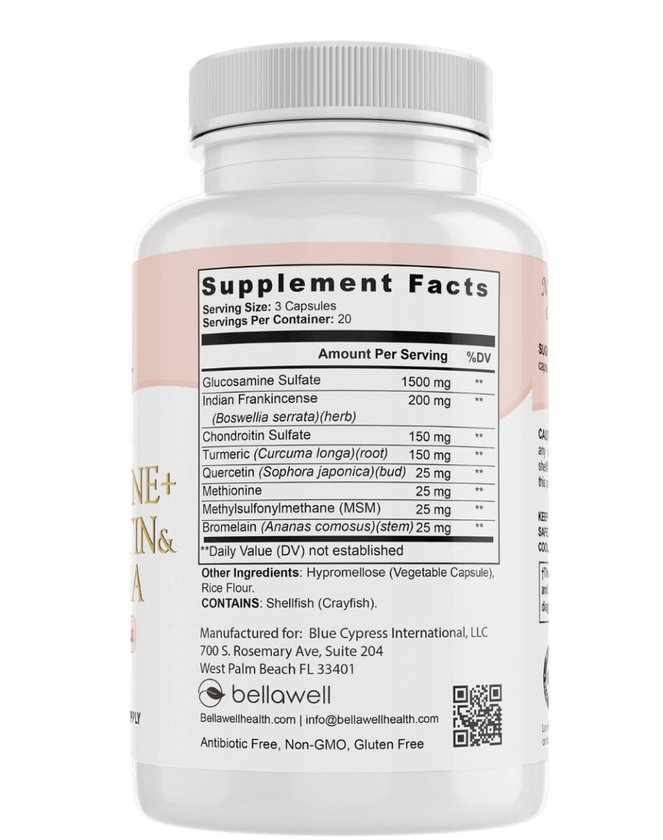 Glucosamine Sulfate - Healthy Joints by Bellawell