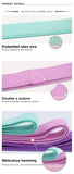 Long Resistance Bands 3 Strengths Purple, Pink and Green