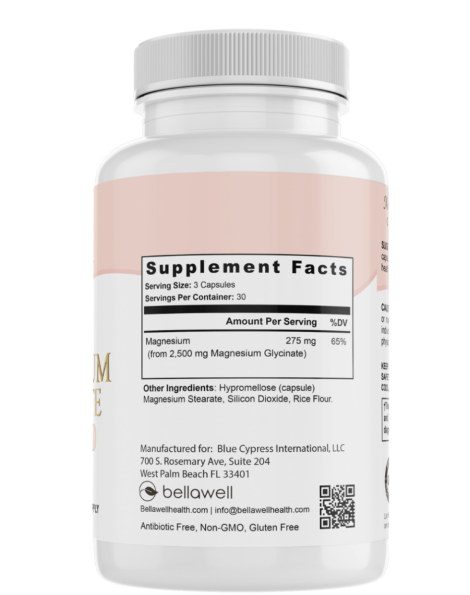 Magnesium Glycinate - Cellular Balance by Bellawell