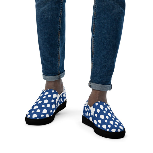 Men’s slip-on canvas shoes Black