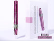 Microneedling Pen Wireless Electric Derma Wand with 6 Pieces Replacement Needle Cartridges for Microneedling Pen Adjustable Depth Microneedle Dermapen