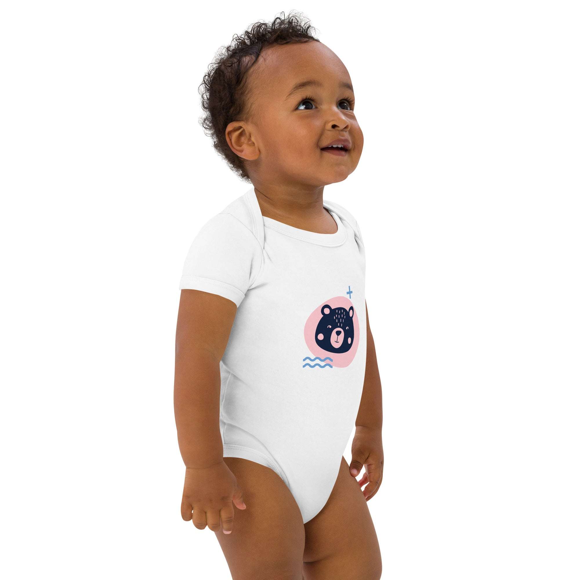 Organic cotton baby bodysuit