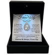 To My Beautiful Future Wife - I My Dreams Came True The Day I Met You - Orbital Birdcage Necklace