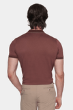 The Mercerized Cotton Polo (Brick)