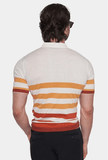 The Mercerized Cotton Polo (Sunset)