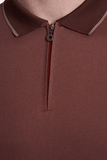The Mercerized Cotton Polo (Brick)