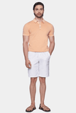 The Mercerized Cotton Polo (Creamsicle Orange)