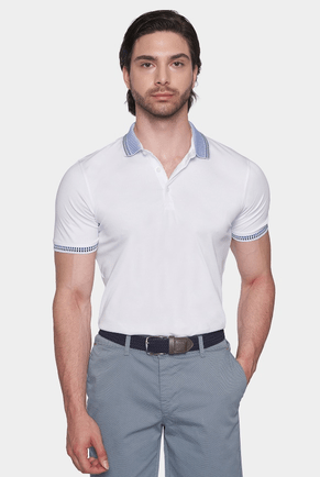 The Essential Polo Shirt (Powder White)