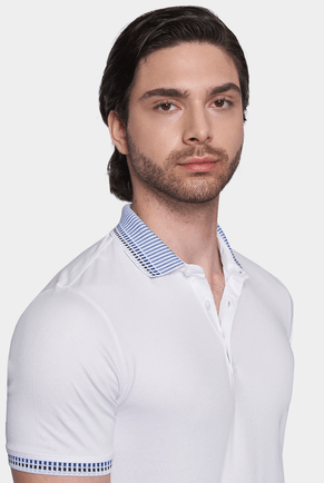 The Essential Polo Shirt (Powder White)