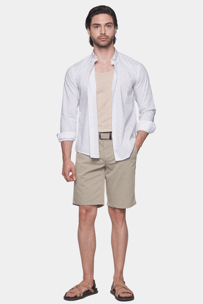 Premium Cotton dress shirt (polka dot)