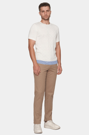 The Essential T-Shirt (Cream Waves)