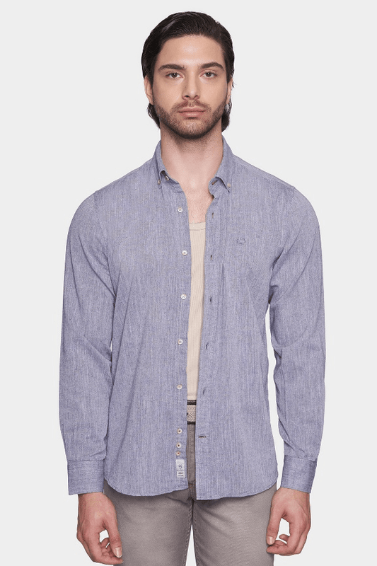 The Luxury Linen Dress Shirt (Lavender)