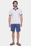 The Mercerized Cotton Open Polo (Monaco White)