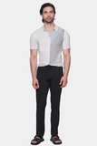 The Mercerized Cotton Polo (Blued Gray)