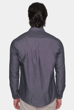 Premium Cotton Dress Shirt (Dark Gray)