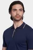The Mercerized Cotton Polo (Navy)