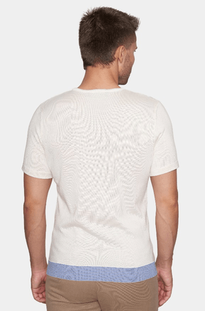 The Essential T-Shirt (Cream Waves)