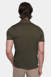 The Mercerized Cotton Polo (Olive)