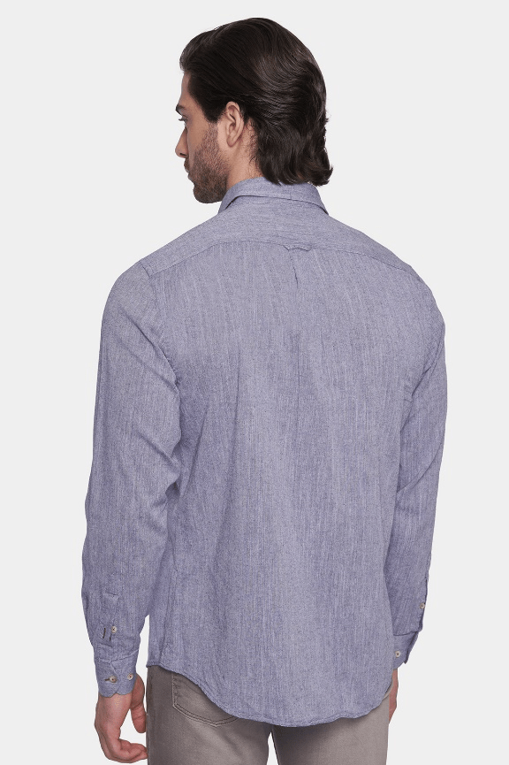 The Luxury Linen Dress Shirt (Lavender)